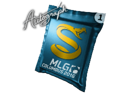 Pojemnik z autografem | Splyce | MLG Columbus 2016