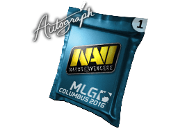 Pojemnik z autografem | Natus Vincere | MLG Columbus 2016
