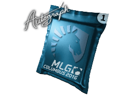 Pojemnik z autografem | Team Liquid | MLG Columbus 2016