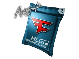 Pojemnik z autografem | FaZe Clan | MLG Columbus 2016