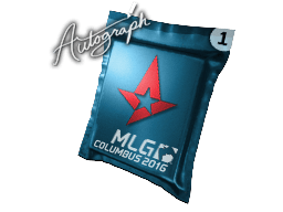 Pojemnik z autografem | Astralis | MLG Columbus 2016