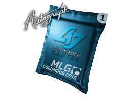 Pojemnik z autografem | Counter Logic Gaming | MLG Columbus 2016