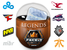Legendy FACEIT London 2018 (hologramowa/foliowana)