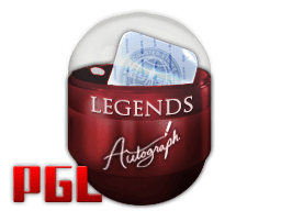 Pojemnik z autografem | Legendy | PGL Kraków 2017