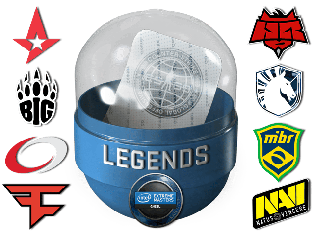 Legendy IEM Katowice 2019 (hologramowa/foliowana)