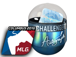 Pojemnik z autografem | Pretendenci (foliowana) | MLG Columbus 2016