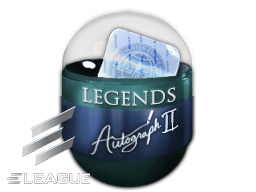 Pojemnik z autografem | Uczestniczące legendy | ELEAGUE Boston 2018