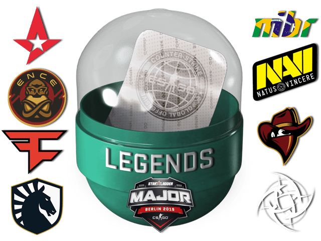 Legendy StarLadder Berlin 2019 (hologramowa/foliowana)