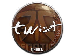 Naklejka | twist | Katowice 2019