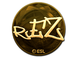 Sticker | REZ (Gold) | Katowice 2019