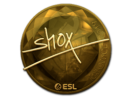 Sticker | shox (Gold) | Katowice 2019