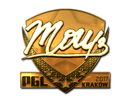 Sticker | mou (Gold) | Krakow 2017