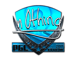 Sticker | n0thing (Foil) | Krakow 2017