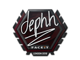 Sticker | dephh | London 2018