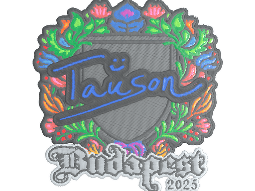 Sticker | Tauson (Embroidered) | Budapest 2025