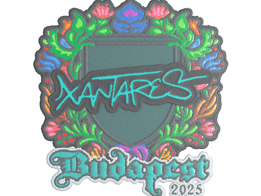 Sticker | XANTARES (Embroidered) | Budapest 2025
