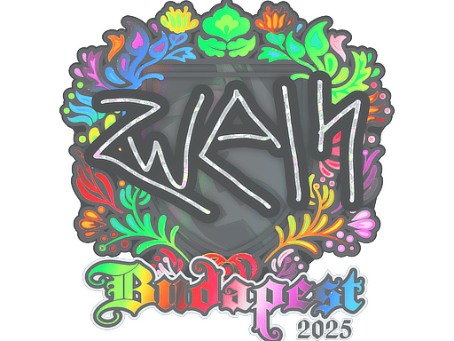 Sticker | zweih (Holo) | Budapest 2025