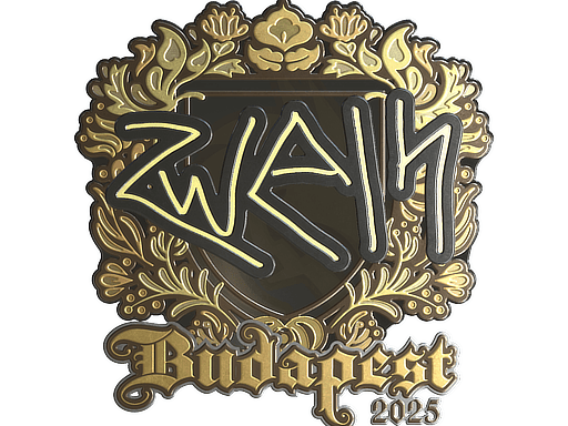 Sticker | zweih (Gold) | Budapest 2025