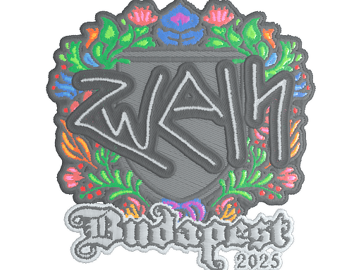 Sticker | zweih (Embroidered) | Budapest 2025