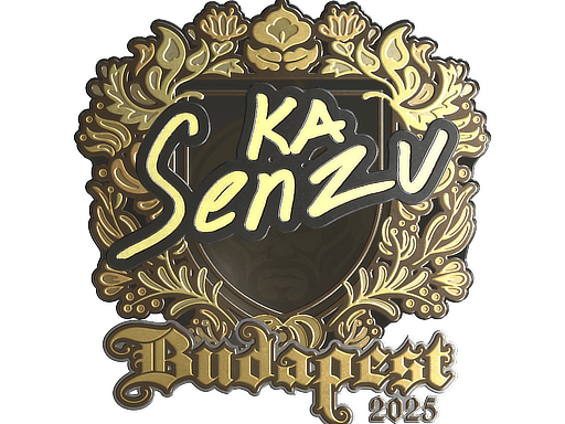 Sticker | Senzu (Gold) | Budapest 2025