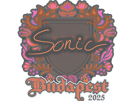 Sticker | Sonic | Budapest 2025