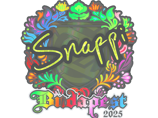 Sticker | Snappi (Holo) | Budapest 2025