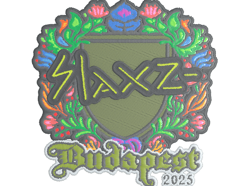 Sticker | slaxz- (Embroidered) | Budapest 2025