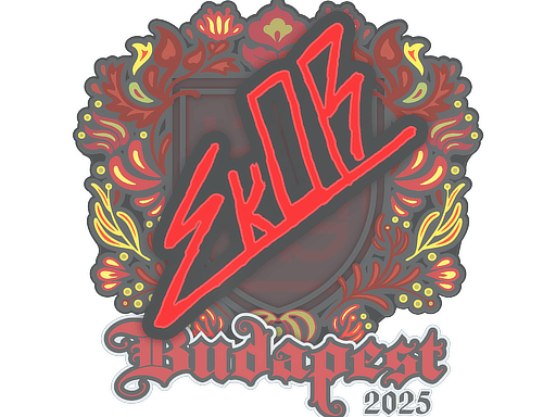 Sticker | sk0R | Budapest 2025
