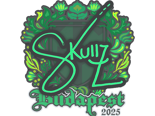 Sticker | skullz | Budapest 2025