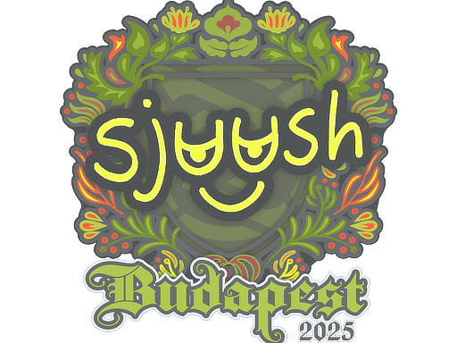Sticker | sjuush | Budapest 2025
