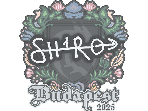 Sticker | sh1ro | Budapest 2025