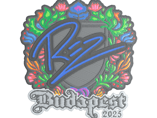 Sticker | REZ (Embroidered) | Budapest 2025