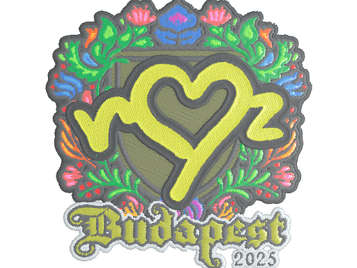 Sticker | ropz (Embroidered) | Budapest 2025