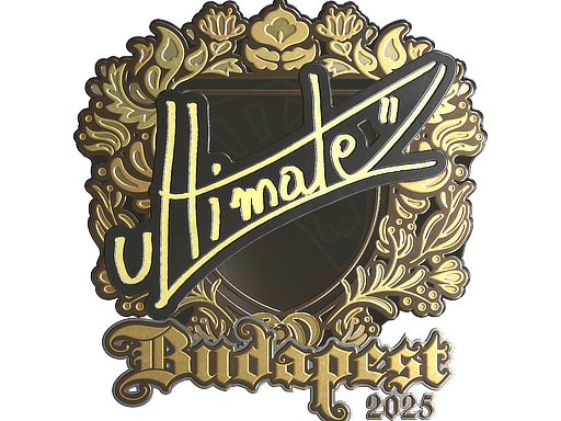 Sticker | ultimate (Gold) | Budapest 2025