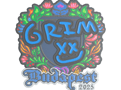Sticker | Grim (Embroidered) | Budapest 2025