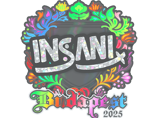 Sticker | insani (Holo) | Budapest 2025