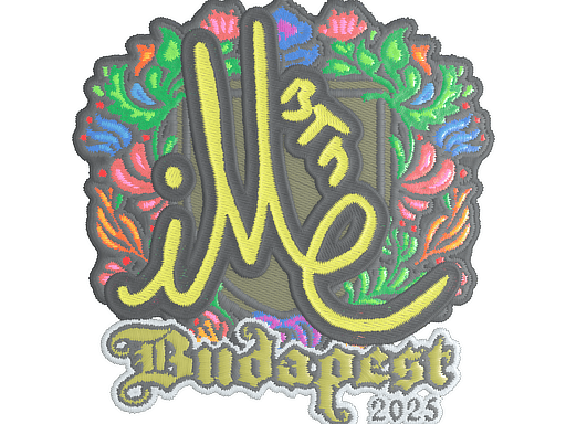 Sticker | iM (Embroidered) | Budapest 2025