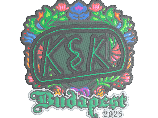 Sticker | kyousuke (Embroidered) | Budapest 2025