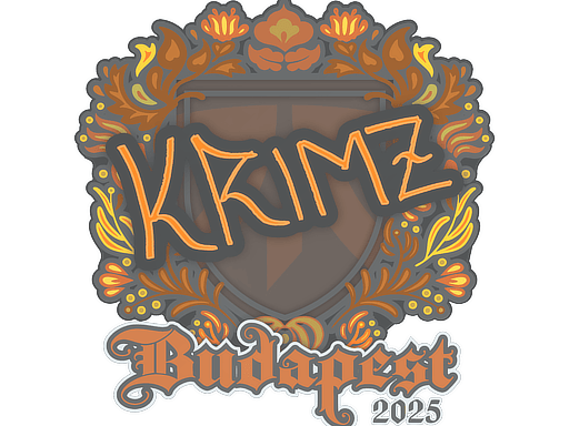 Sticker | KRIMZ | Budapest 2025