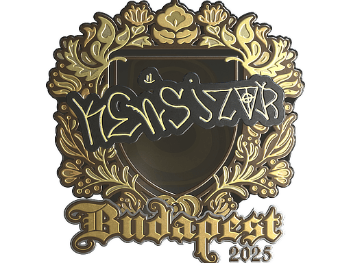 Sticker | kensizor (Gold) | Budapest 2025