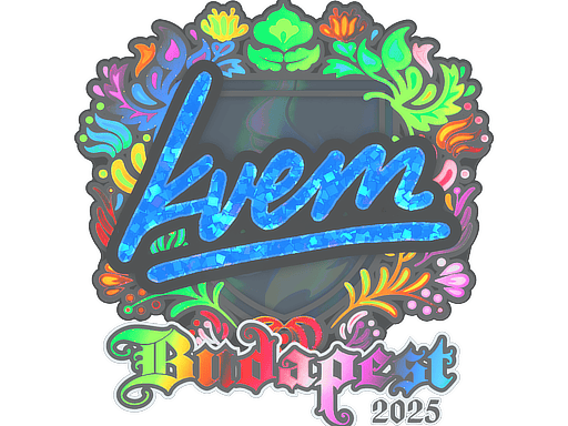 Sticker | Kvem (Holo) | Budapest 2025