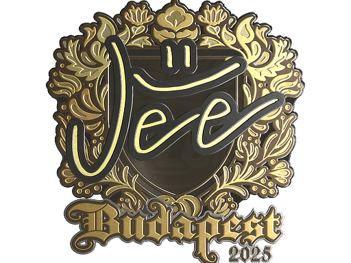 Sticker | Jee (Gold) | Budapest 2025