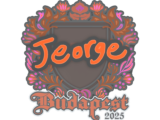 Sticker | jeorge | Budapest 2025
