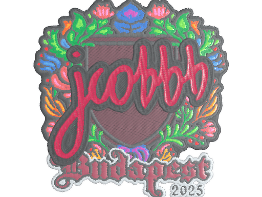 Sticker | jcobbb (Embroidered) | Budapest 2025