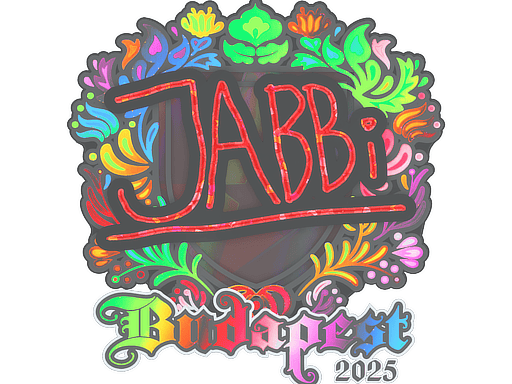 Sticker | jabbi (Holo) | Budapest 2025