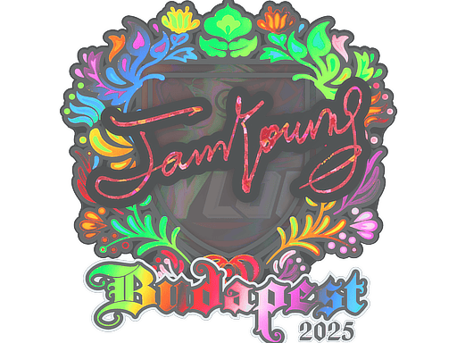 Sticker | JamYoung (Holo) | Budapest 2025