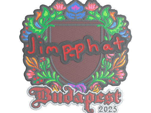 Sticker | Jimpphat (Embroidered) | Budapest 2025