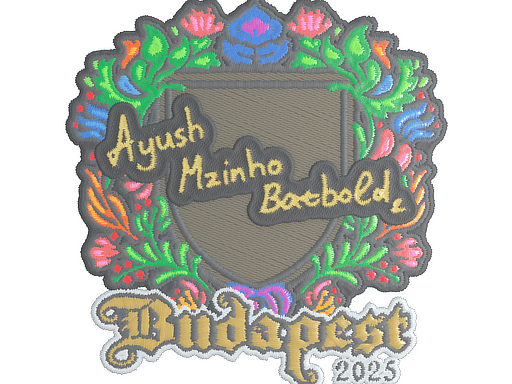 Sticker | mzinho (Embroidered) | Budapest 2025
