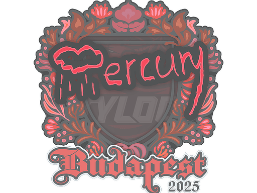 Sticker | Mercury | Budapest 2025