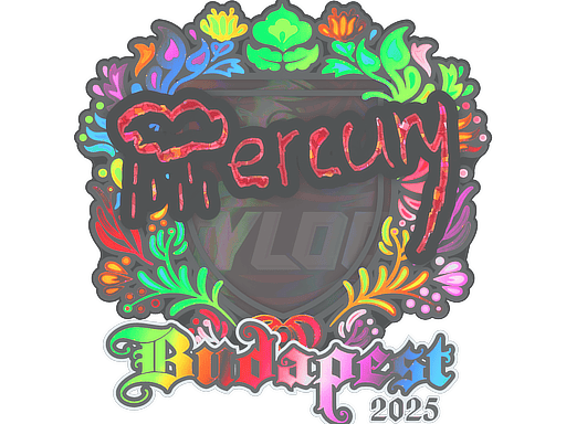 Sticker | Mercury (Holo) | Budapest 2025